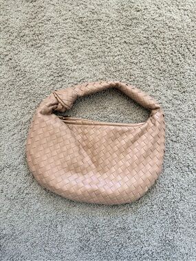 Woven Hobo Shoulder Bag